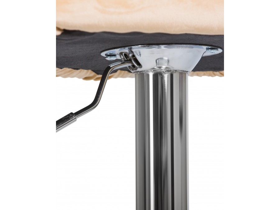 Стул барный DOBRIN DARCY, песочный велюр (1922-3)