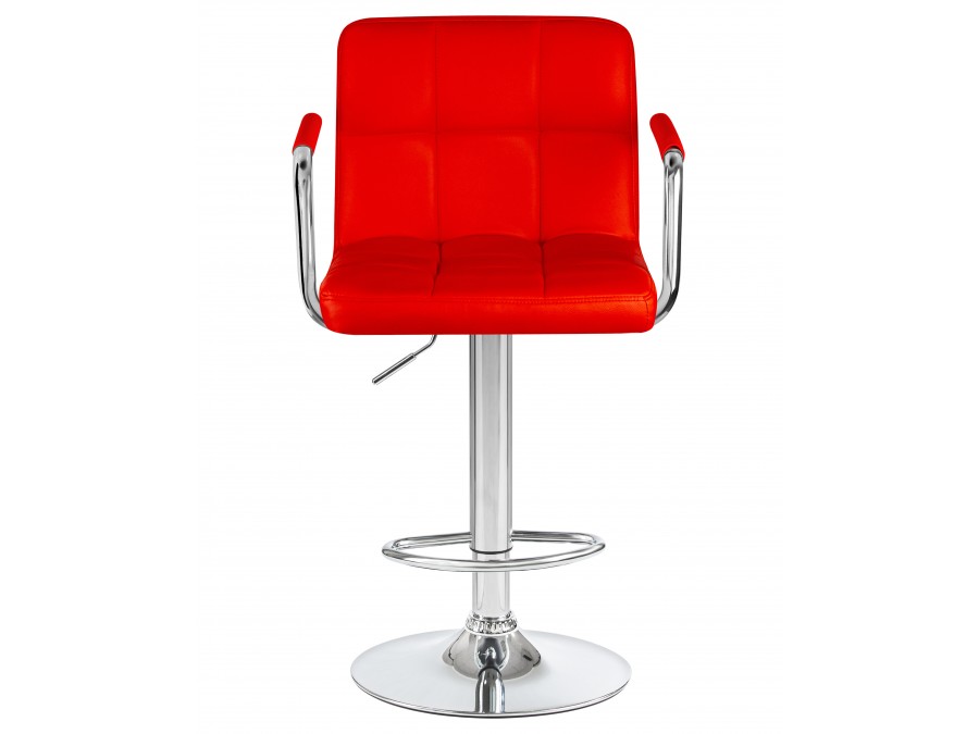 Стул барный DOBRIN KRUGER ARM, красный