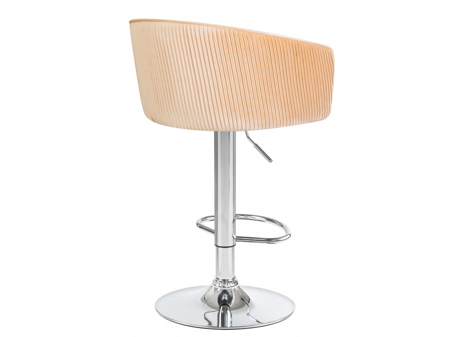 Стул барный DOBRIN DARCY, песочный велюр (1922-3)