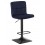 Стул барный DOBRIN DOMINIC, темно-синий велюр (MJ9-118)
