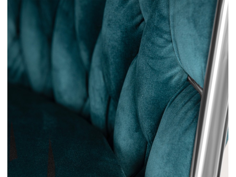 Стул барный DOBRIN MARCEL, морской волны велюр (MJ9-99)