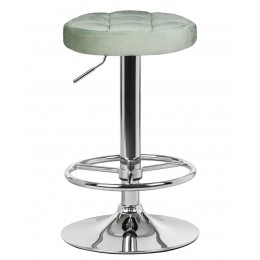 Табурет барный DOBRIN BRUNO, пудрово-мятный велюр (MJ9-87)