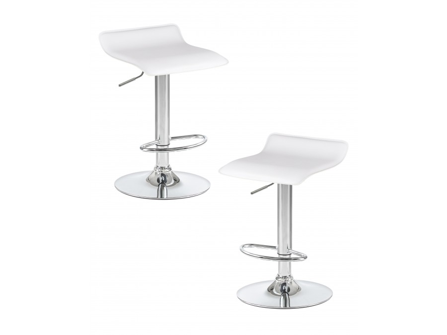 Набор 2 шт Стул барный DOBRIN TOMMY, белый