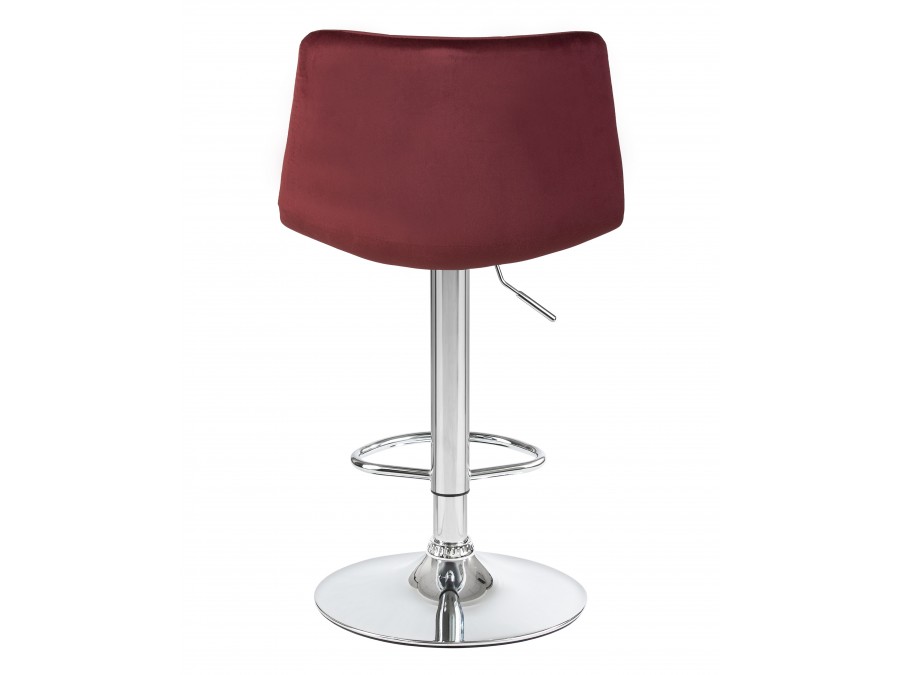 Стул барный DOBRIN TAILOR, винный велюр (MJ9-35)