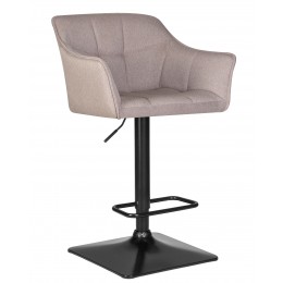 Стул барный DOBRIN RALF, светло-серый (LAR-106D-25)