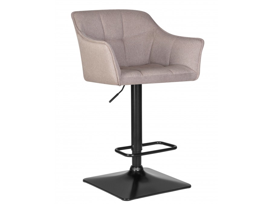 Стул барный DOBRIN RALF, светло-серый (LAR-106D-25)