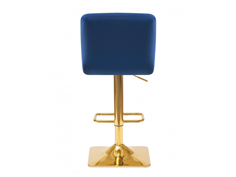 Стул барный DOBRIN GOLDIE, синий велюр (MJ9-117)