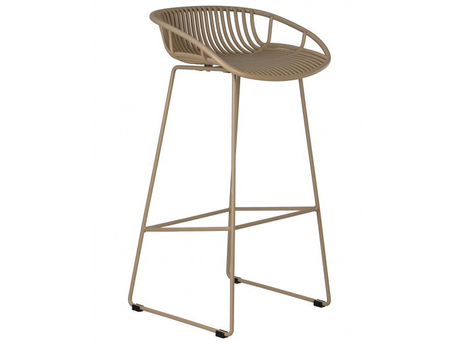 Стул барный DOBRIN FRANK, бежевый