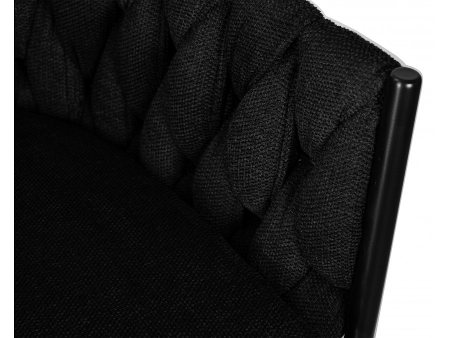 Набор 2 шт Стул барный DOBRIN LEON, черная ткань (LAR-275-33)