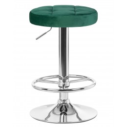 Табурет барный DOBRIN BRUNO, зеленый велюр (MJ9-88)