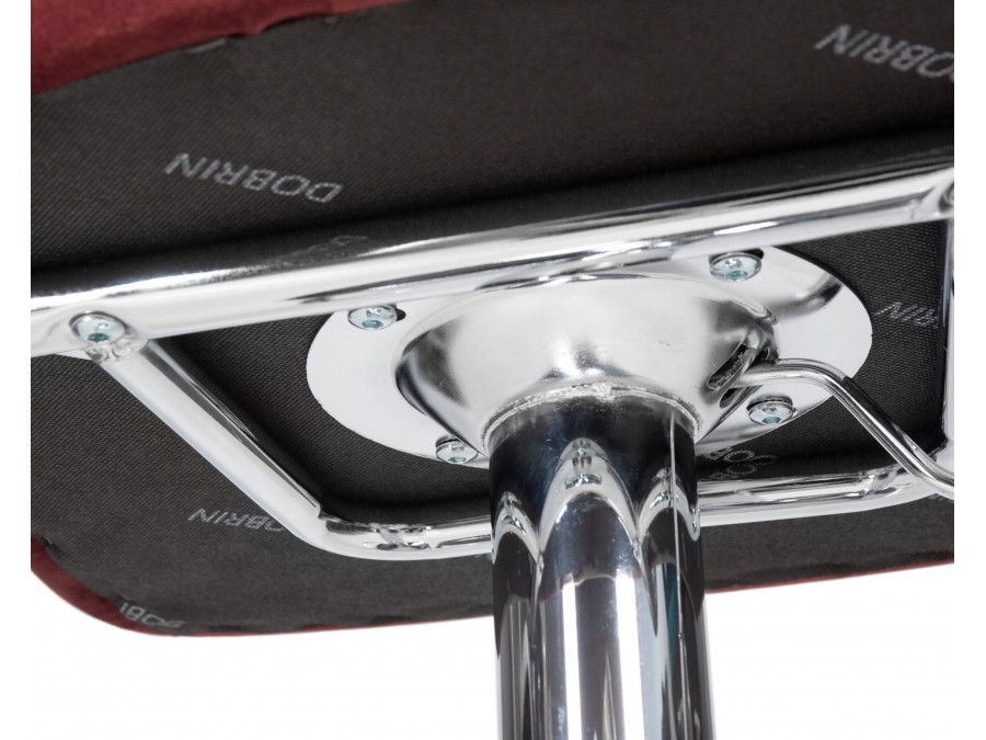 Стул барный DOBRIN CHARLY, винный велюр (MJ9-35)