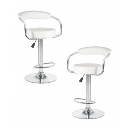 Набор 2 шт Стул барный DOBRIN MARTA, белый