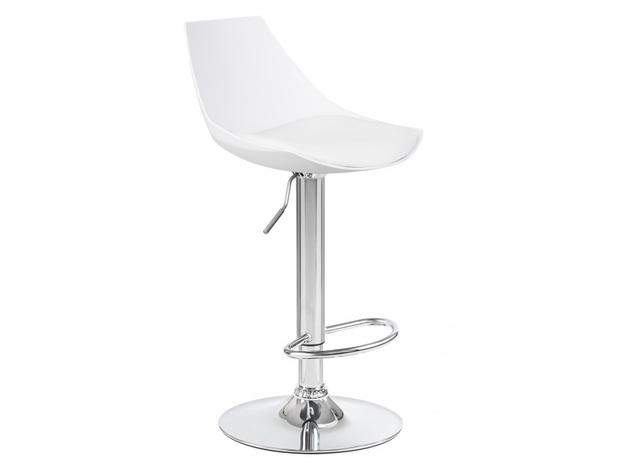 Стул барный DOBRIN ROCKY, белый
