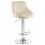 Стул барный DOBRIN LOGAN, кремовый