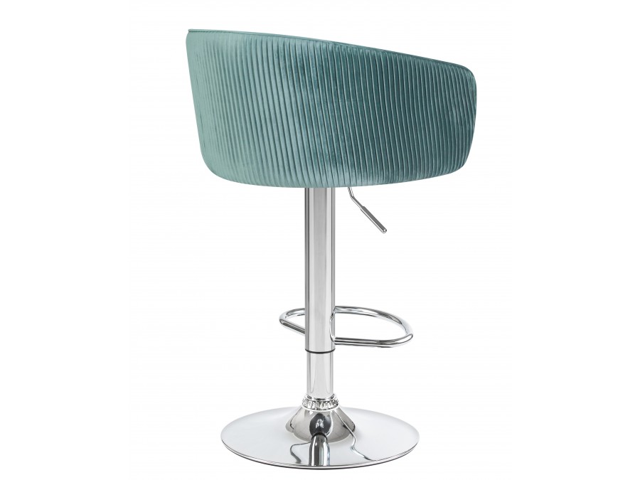 Стул барный DOBRIN DARCY, мятный велюр (1922-8)