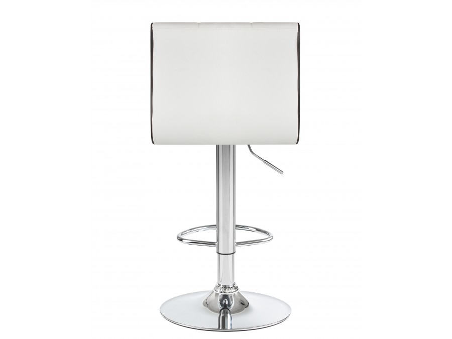 Стул барный DOBRIN CANDY, бело-чёрный