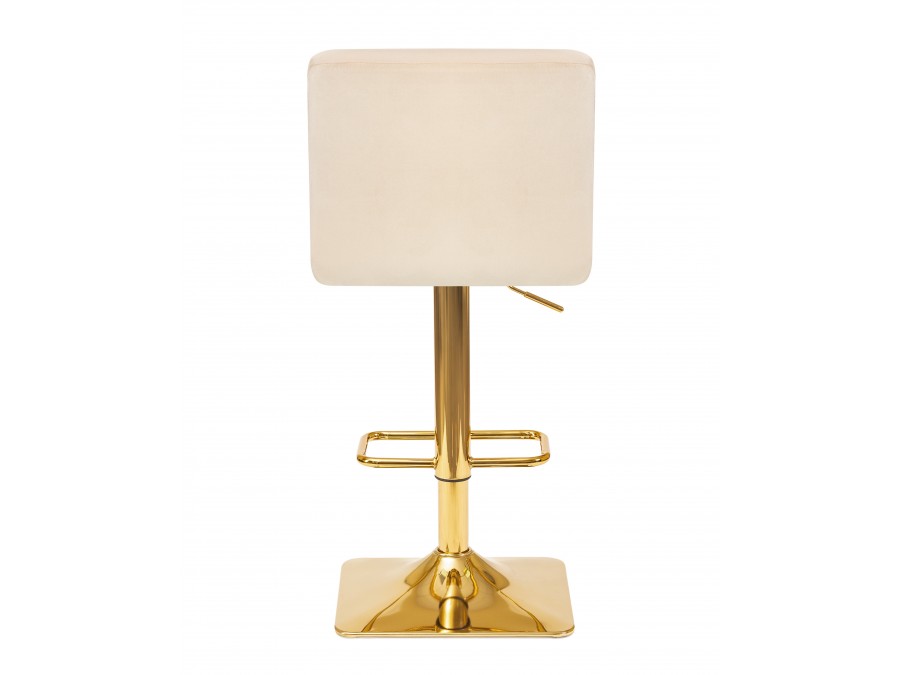 Набор 2 шт Стул барный DOBRIN GOLDIE, бежевый велюр (MJ9-10)