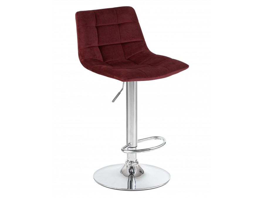 Стул барный DOBRIN TAILOR, винный велюр (MJ9-35)