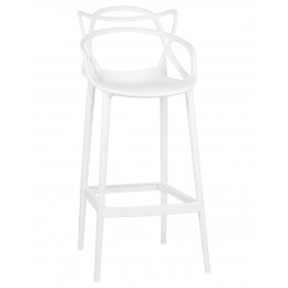 Стул барный DOBRIN MASTERS BAR, белый (W-02)