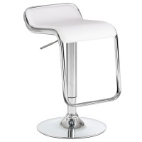 Стул барный DOBRIN CRACK, белый