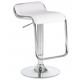 Стул барный DOBRIN CRACK, белый