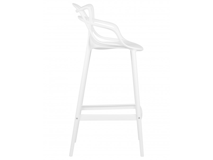 Стул барный DOBRIN MASTERS BAR, белый (W-02)