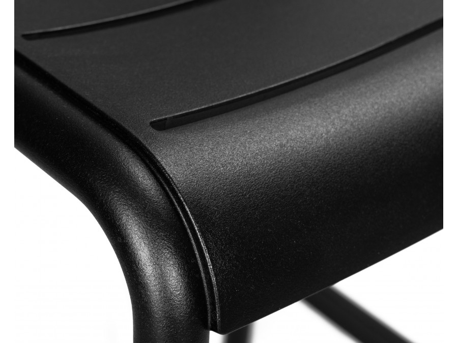 Набор 4 шт Стул полубарный DOBRIN NESSA, черный (B-03)