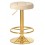 Табурет барный DOBRIN BRUNO GOLD, бежевый велюр (MJ9-10)
