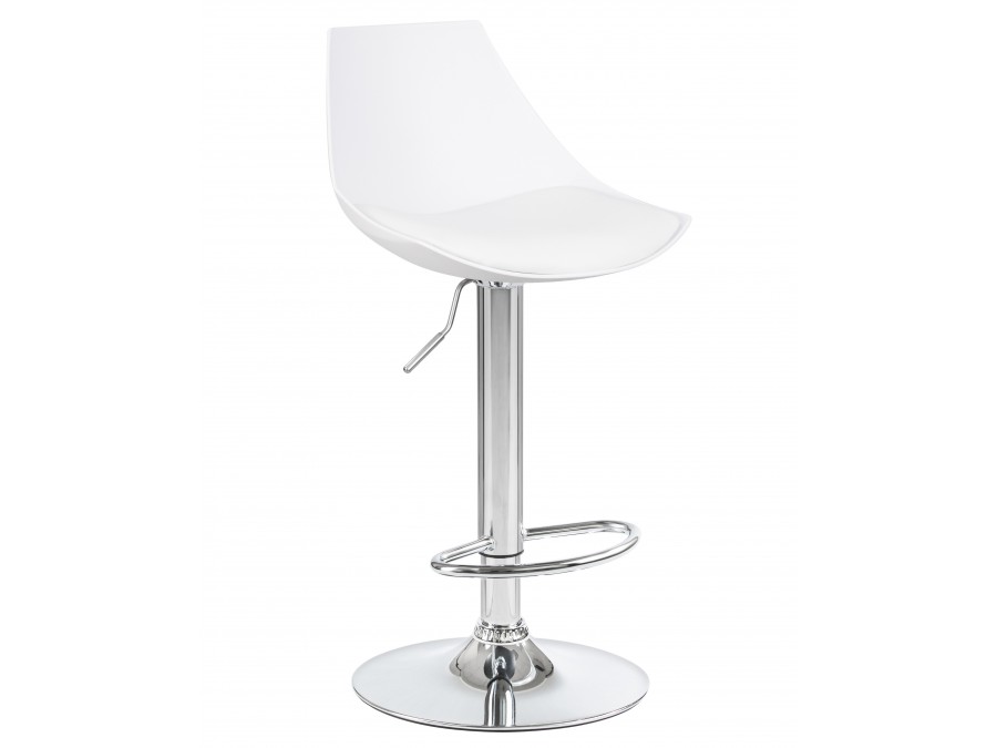 Стул барный DOBRIN ROCKY, белый