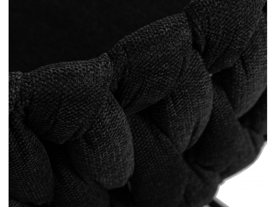 Набор 2 шт Стул барный DOBRIN LEON, черная ткань (LAR-275-33)