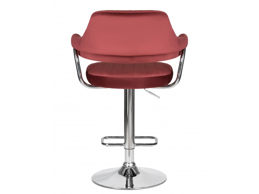 Стул барный DOBRIN CHARLY, винный велюр (MJ9-35)