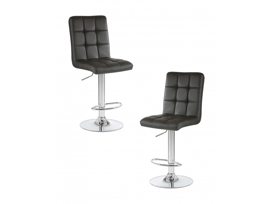Набор 2 шт Стул барный DOBRIN KRUGER, чёрный