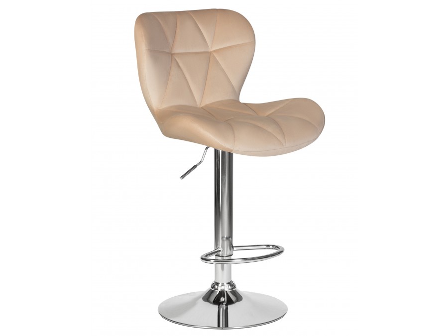 Стул барный DOBRIN BARNY, бежевый велюр (MJ9-10)