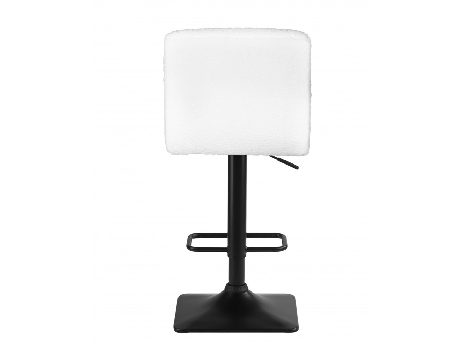 Стул барный DOBRIN LEO, белый букле (13)