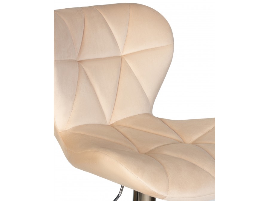 Стул барный DOBRIN BARNY, бежевый велюр (MJ9-10)