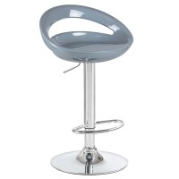 Стул барный DOBRIN DISCO, серый