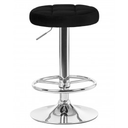 Табурет барный DOBRIN BRUNO, черный велюр (MJ9-101)