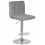 Стул барный DOBRIN CANDY, серый велюр (MJ9-75)