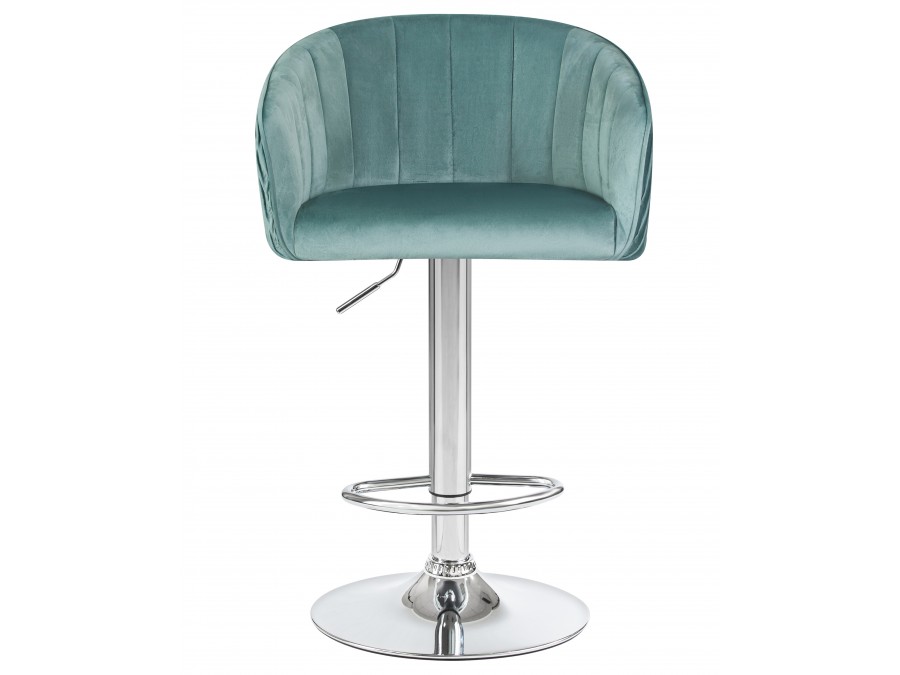 Стул барный DOBRIN DARCY, мятный велюр (1922-8)