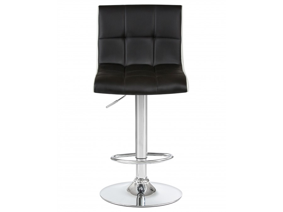 Стул барный DOBRIN CANDY, чёрно-белый