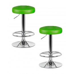 Набор 2 шт Табурет барный DOBRIN BRUNO, зелёный