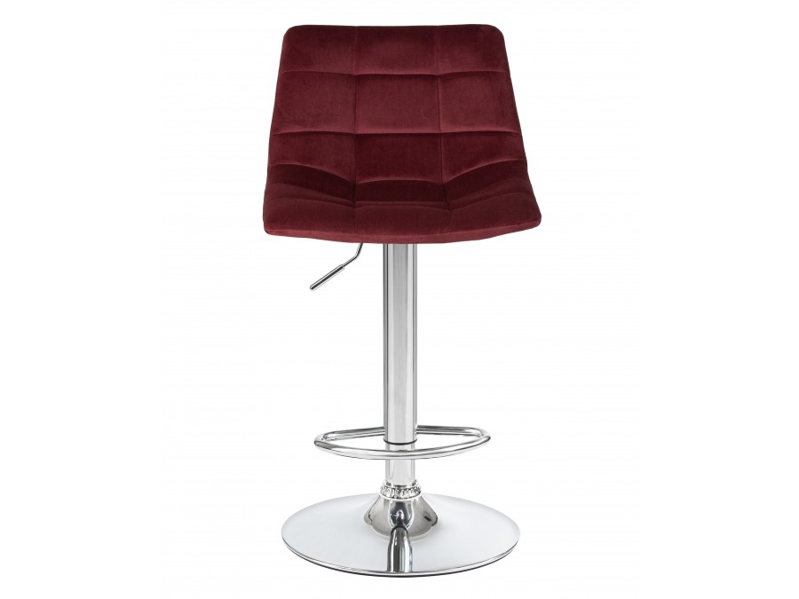 Стул барный DOBRIN TAILOR, винный велюр (MJ9-35)