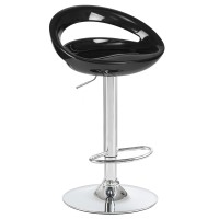 Стул барный DOBRIN DISCO, чёрный