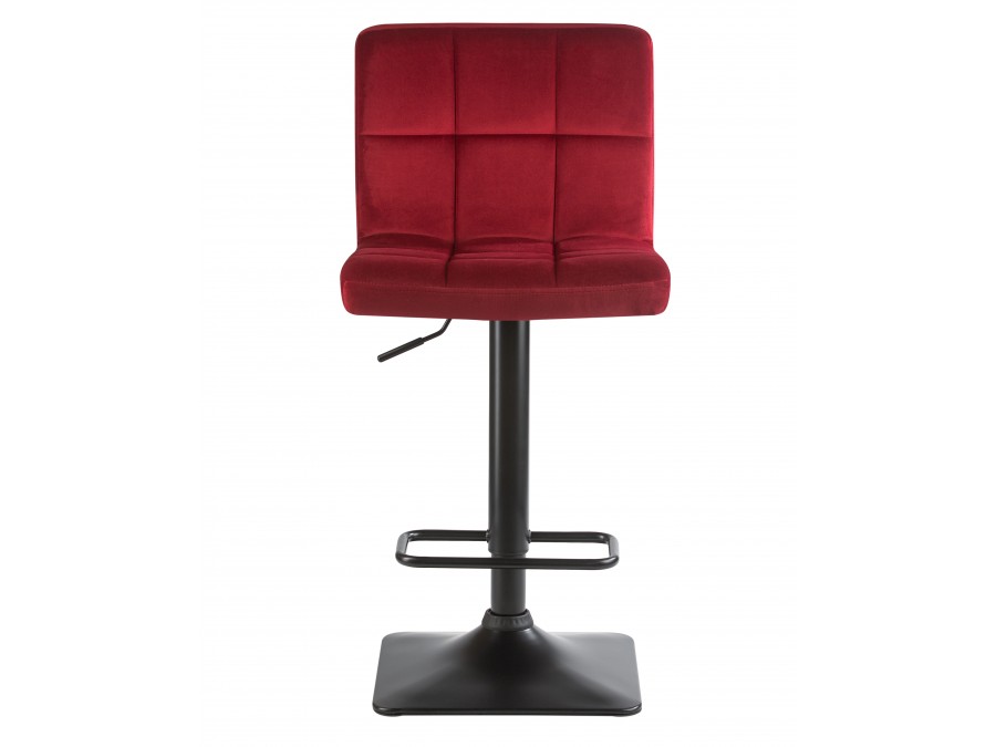 Набор 2 шт Стул барный DOBRIN DOMINIC, бордо велюр (MJ9-43)