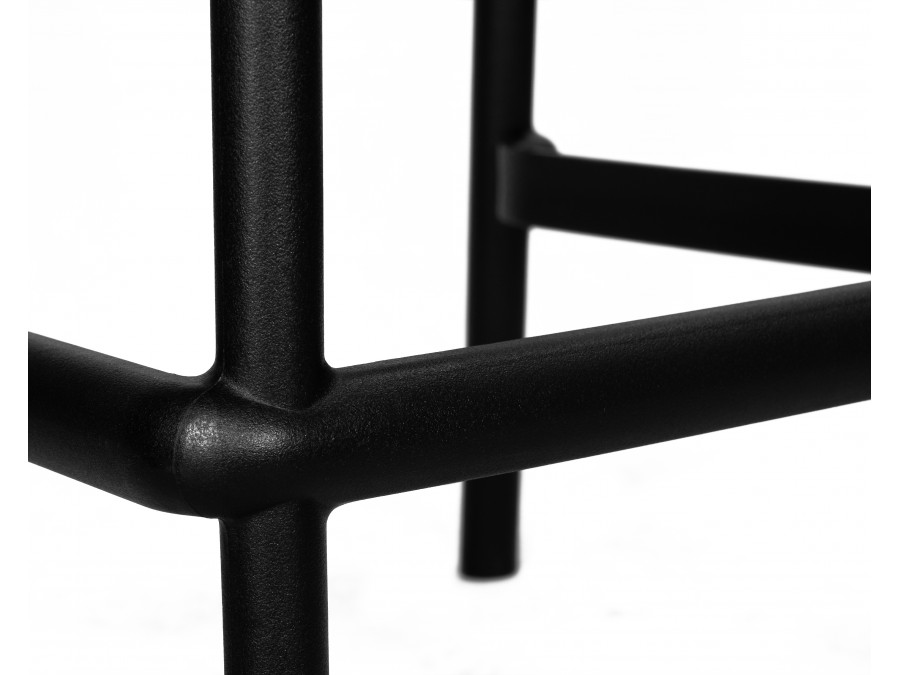 Набор 4 шт Стул полубарный DOBRIN NESSA, черный (B-03)