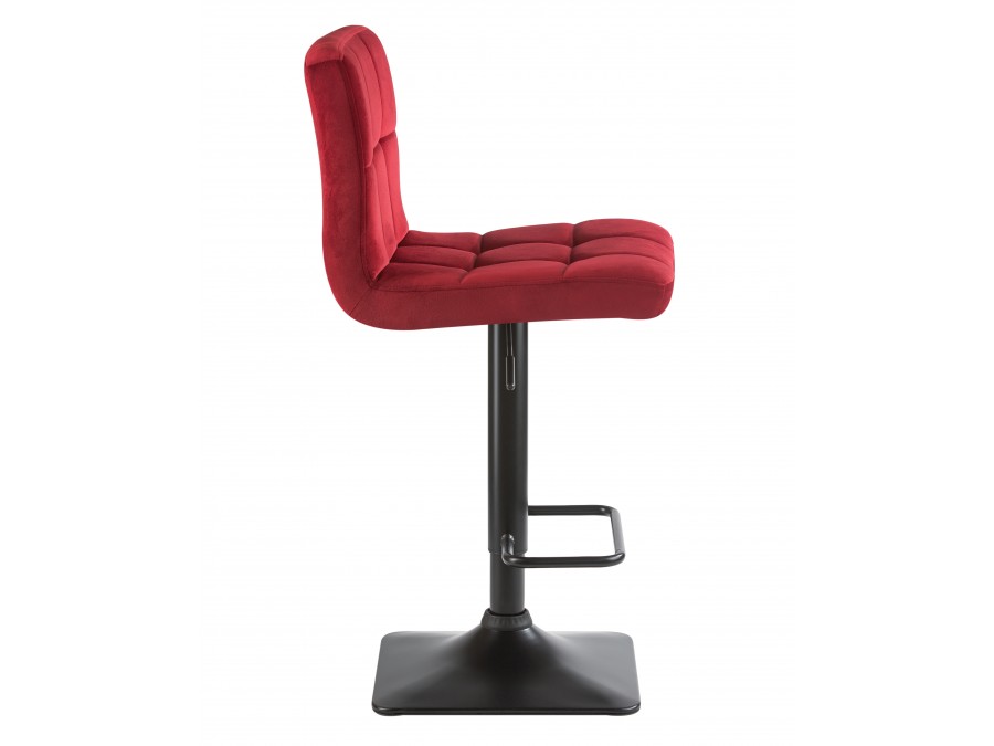 Набор 2 шт Стул барный DOBRIN DOMINIC, бордо велюр (MJ9-43)