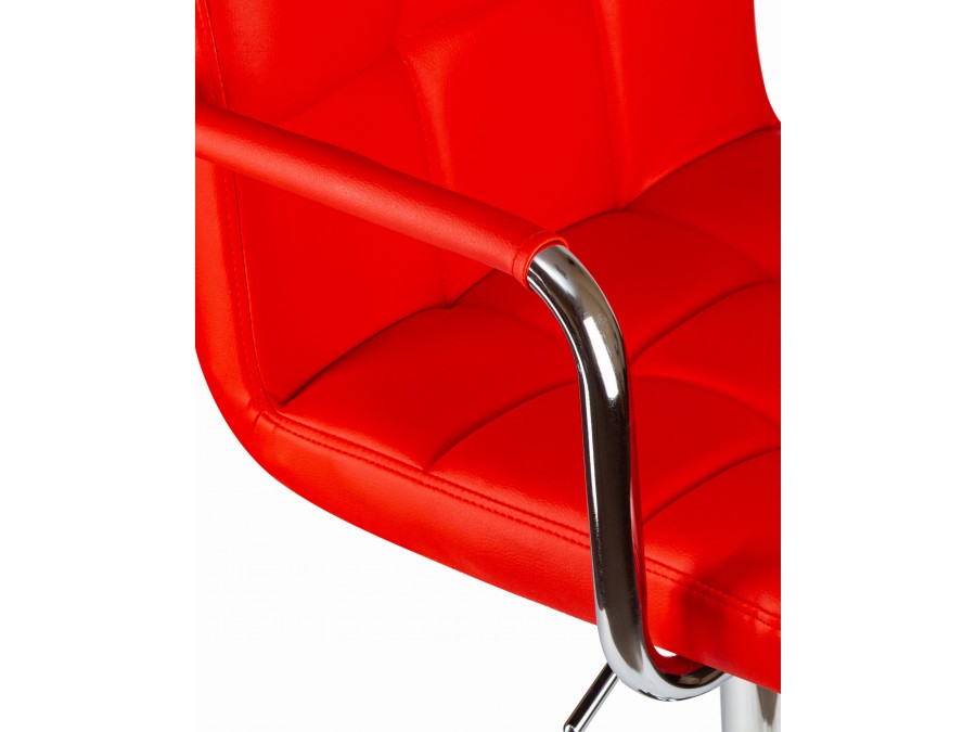 Стул барный DOBRIN KRUGER ARM, красный