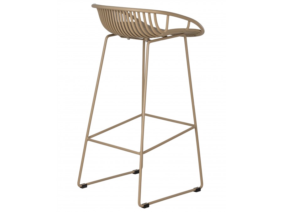 Стул барный DOBRIN FRANK, бежевый