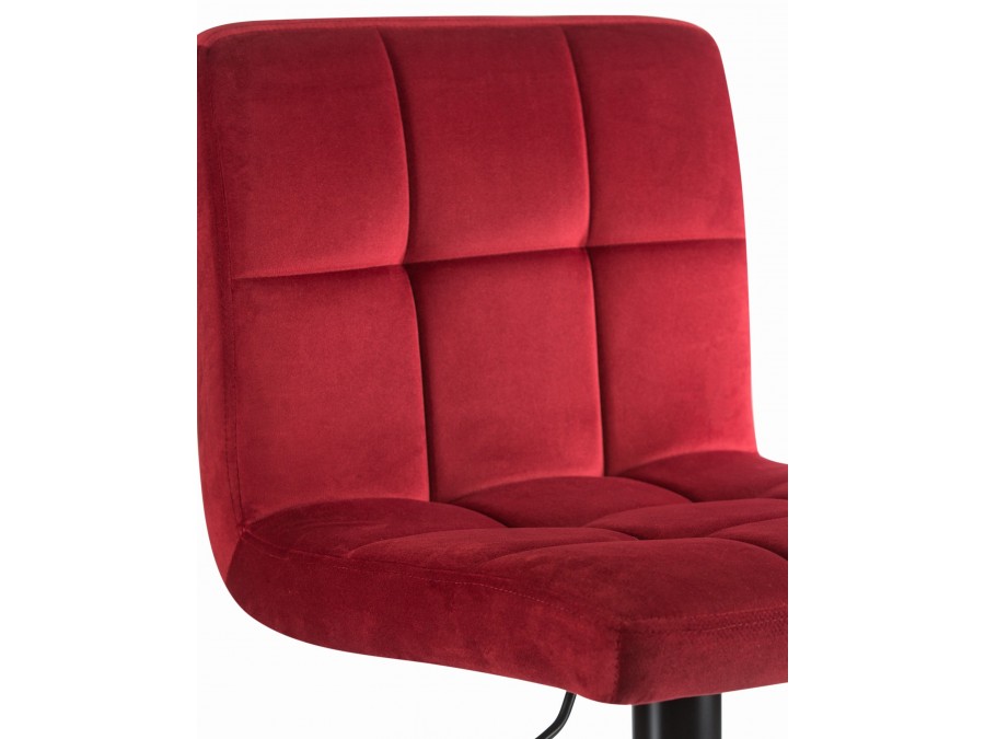 Набор 2 шт Стул барный DOBRIN DOMINIC, бордо велюр (MJ9-43)