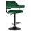 Стул барный DOBRIN CHARLY BLACK, зеленый велюр (MJ9-88)